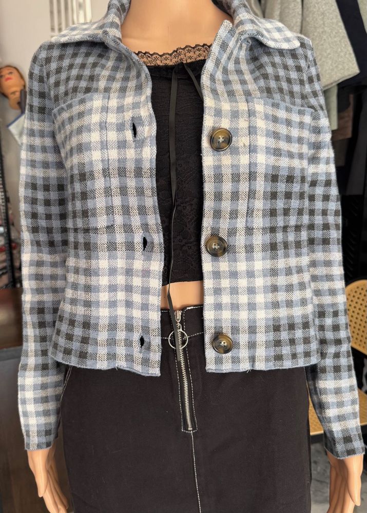 Cute Plaid Jacket