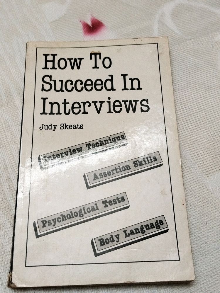Book - How To Succeed Interviews