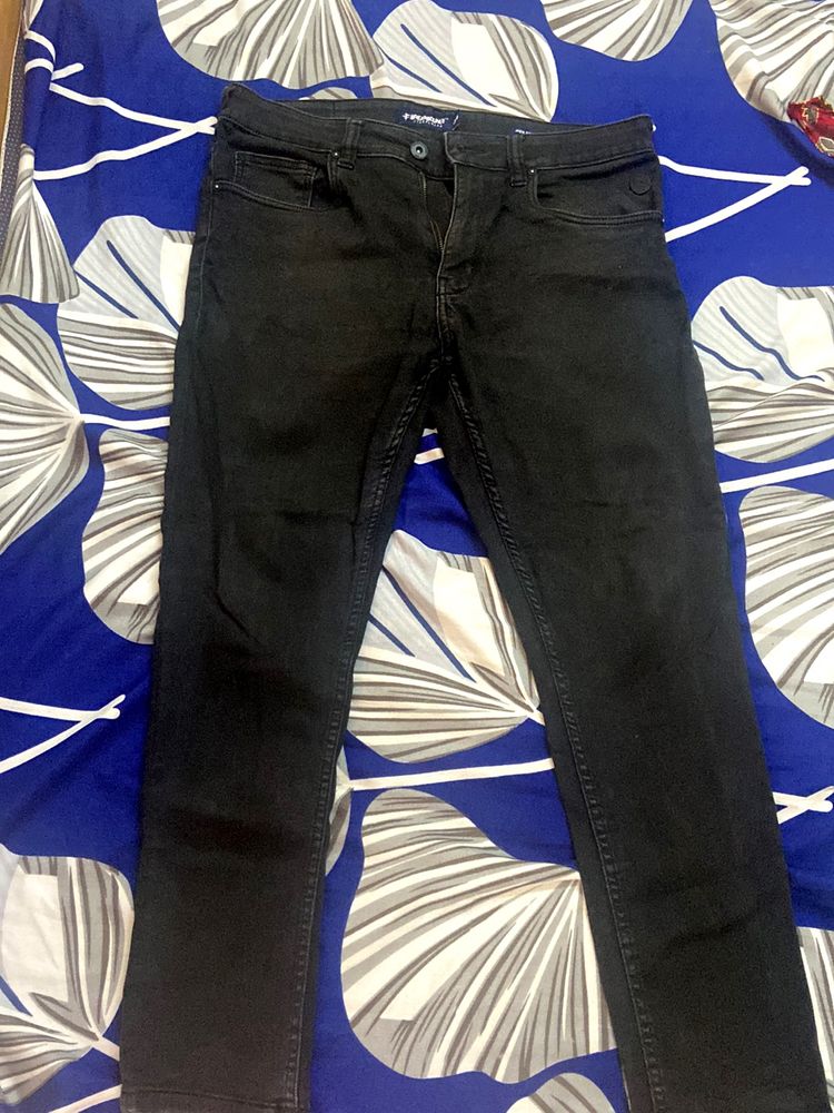 Men Black Jeans