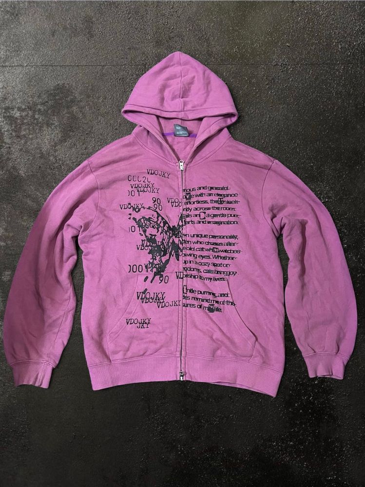Butterfly Effect Hooded Zip-Up