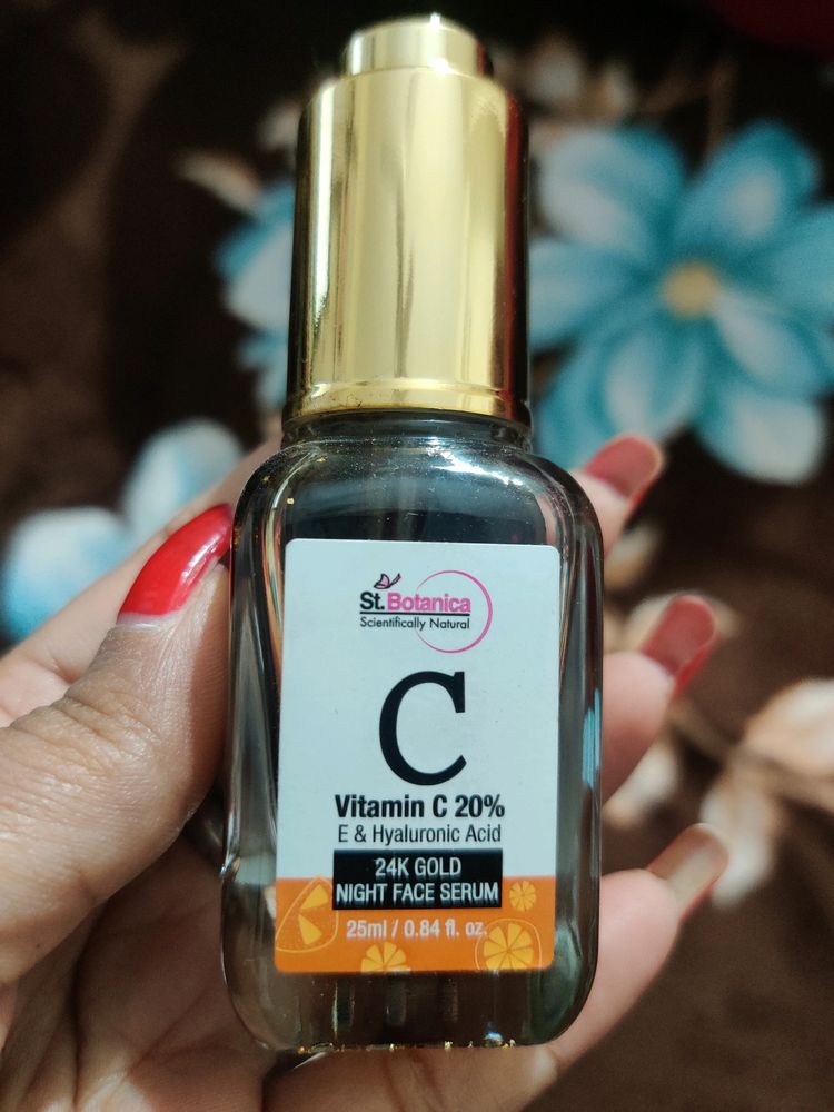 St. Botanica 24k Gold Night Face Serum
