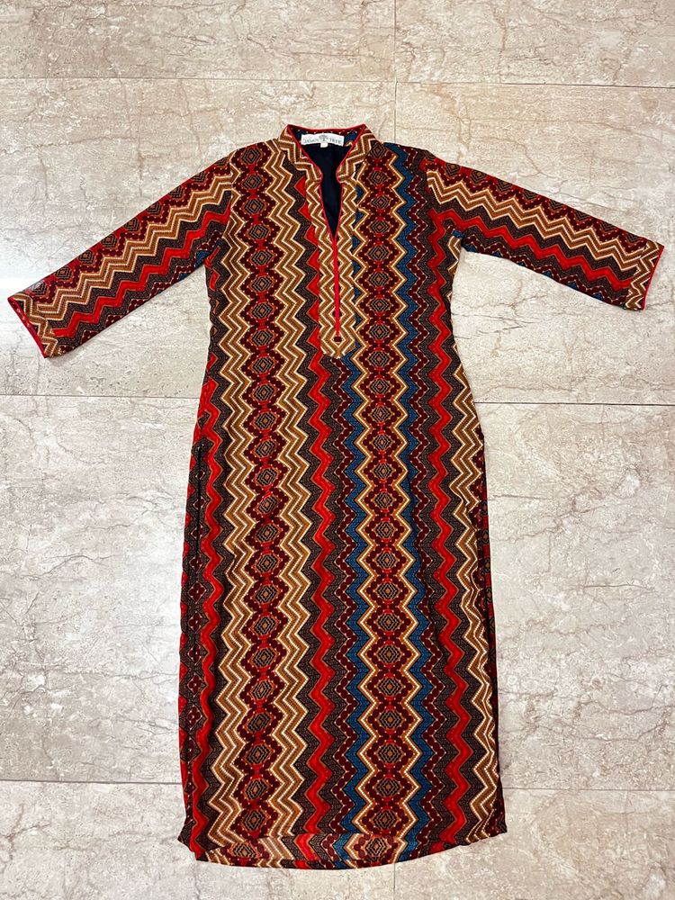 Jamun Tree Boho Print Kurta
