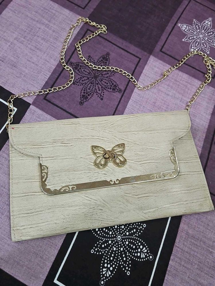 Elegant Butterfly Clutch Bag
