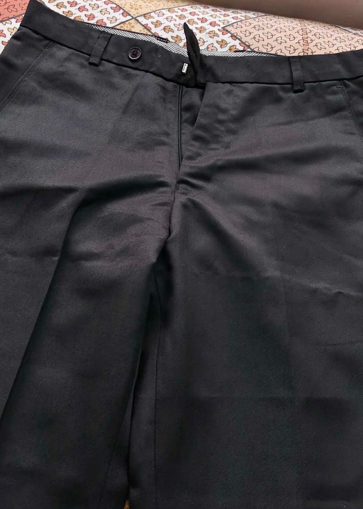 Classic Black Formal Trousers