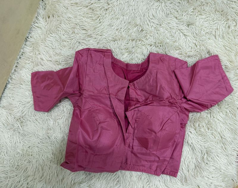 Beautiful Pink Cotton Blouse