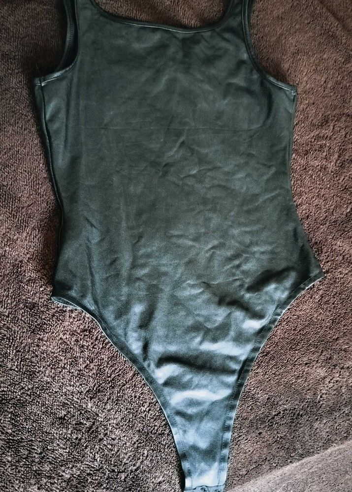 Sleek Black Bodysuit