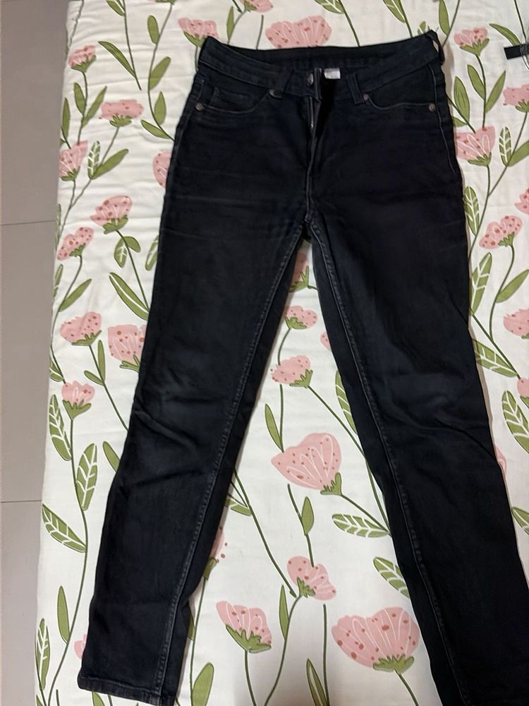 Black Denim Jeans