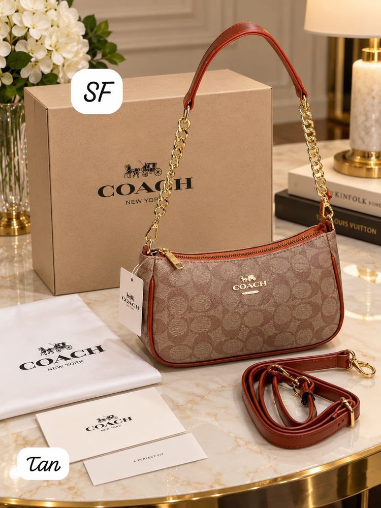 Coach Monogram Shoulder Bag