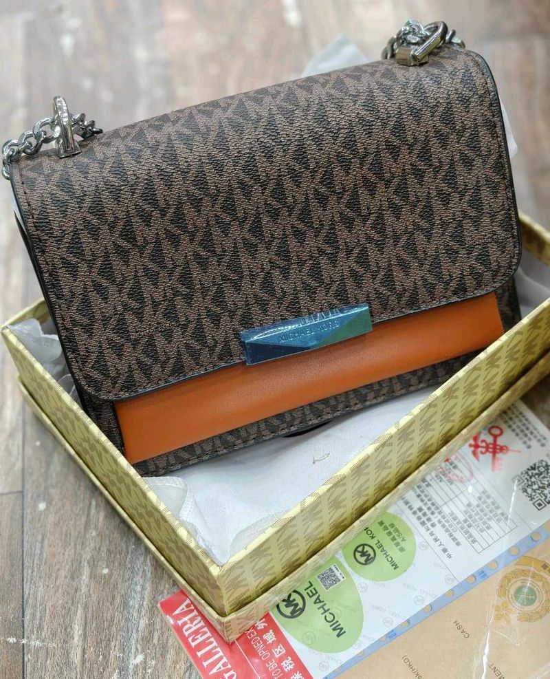 MICHAEL KORS HEATHER BAG* WITH BOX &amp; BILL
