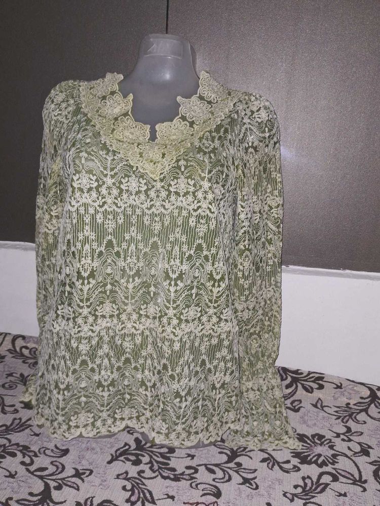 Vintage Lace Blouse