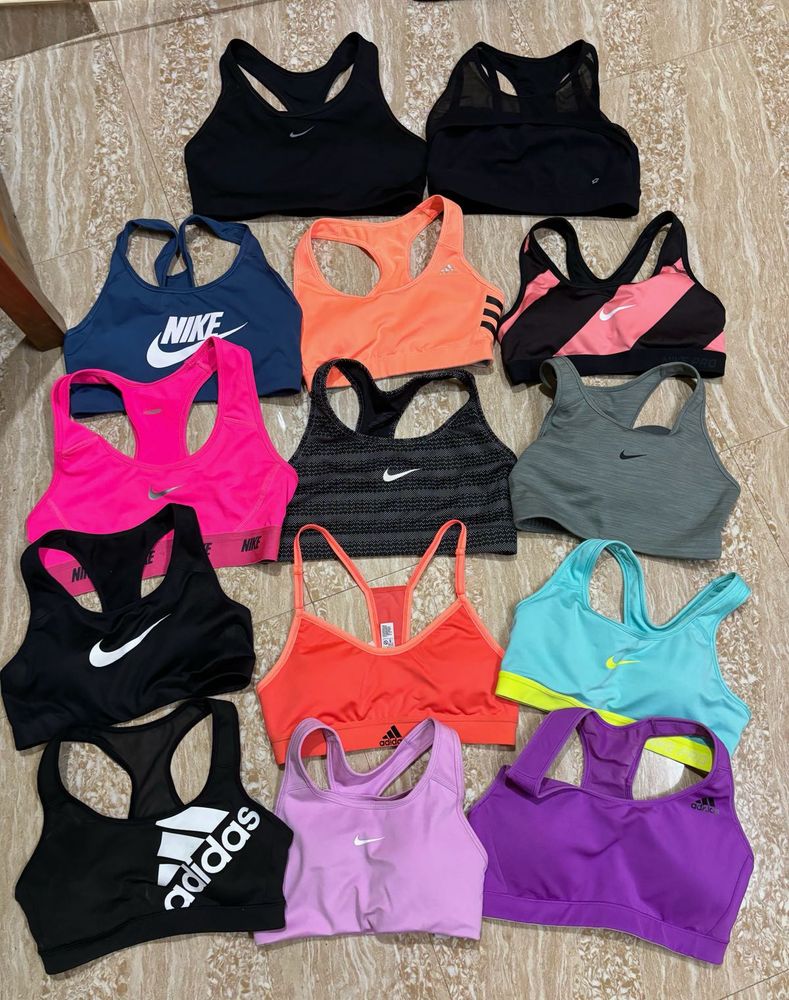 Bundle of NIKE and ADIDAS Sports Bras