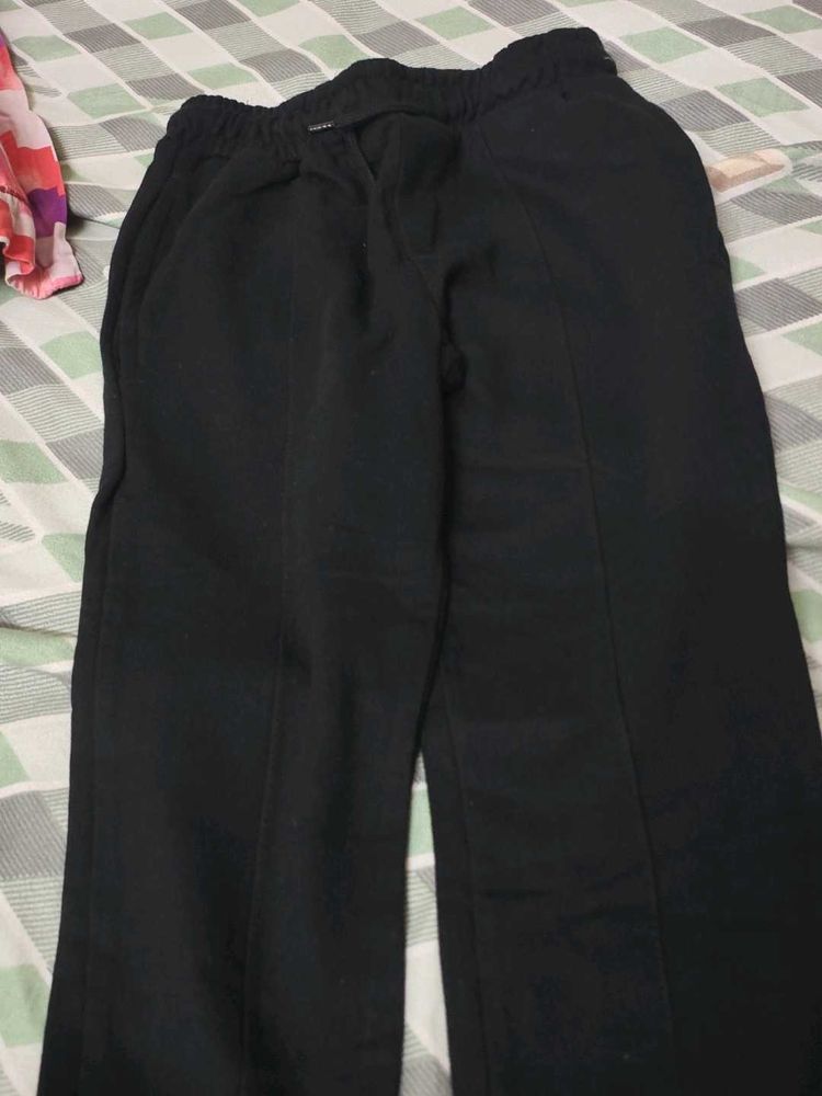 Classic Black Comfortable Trousers