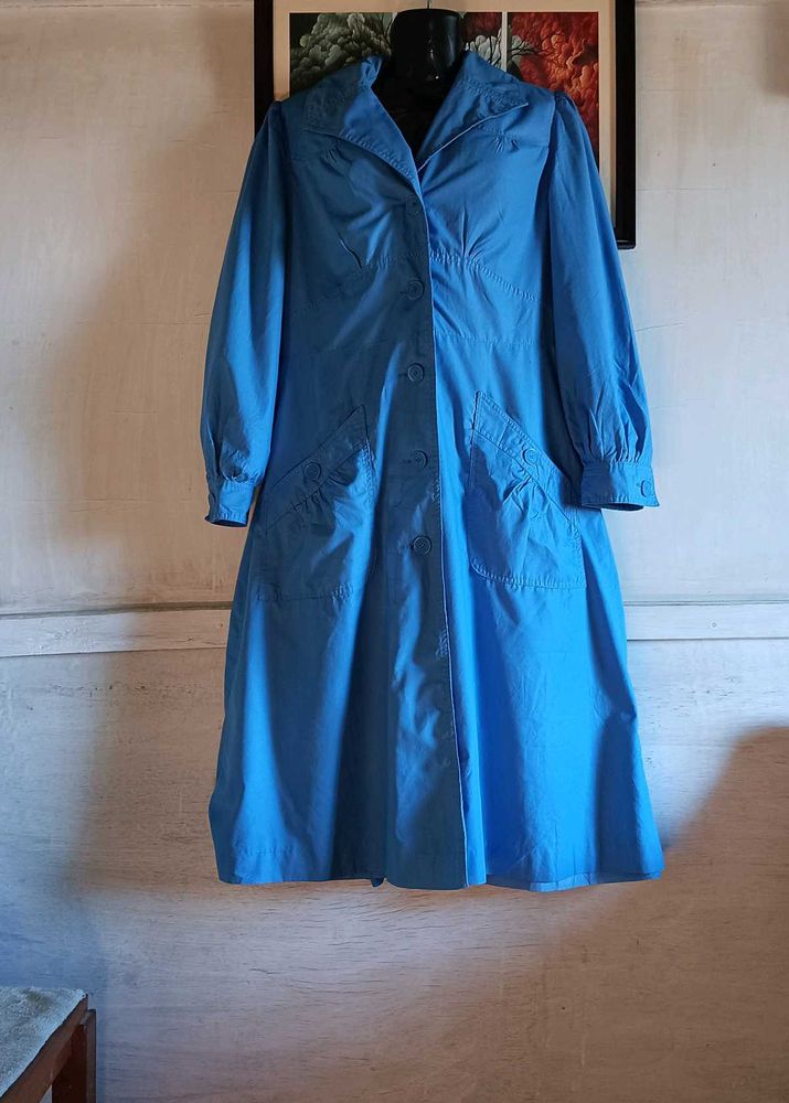 Vintage Style Blue Dress