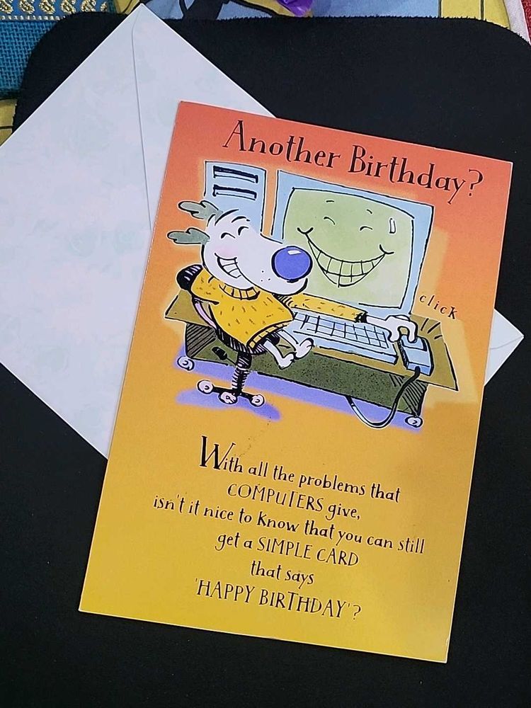Humorous Birthday Card