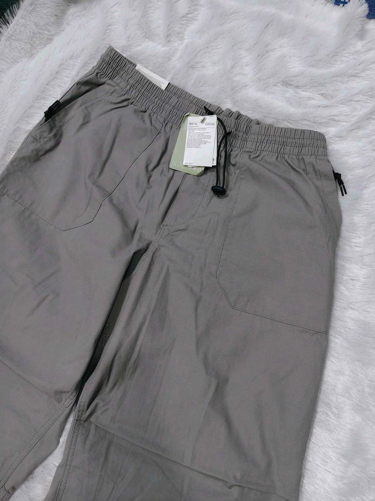 H&amp;M Grey loose fit Pants