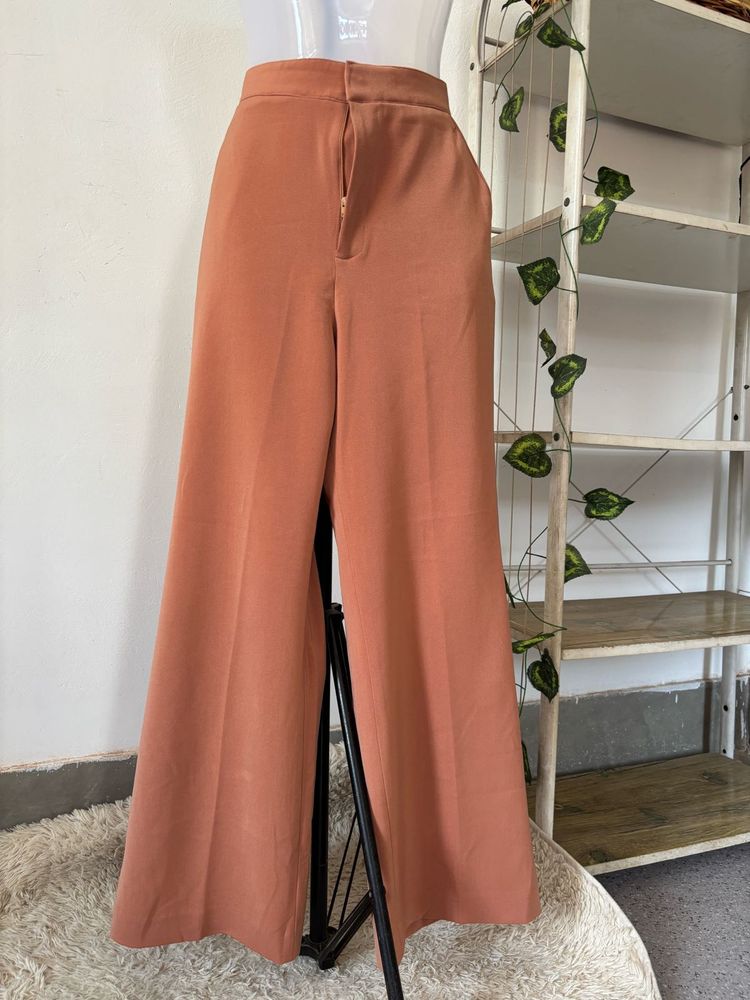 Terracotta Wide Leg Pants