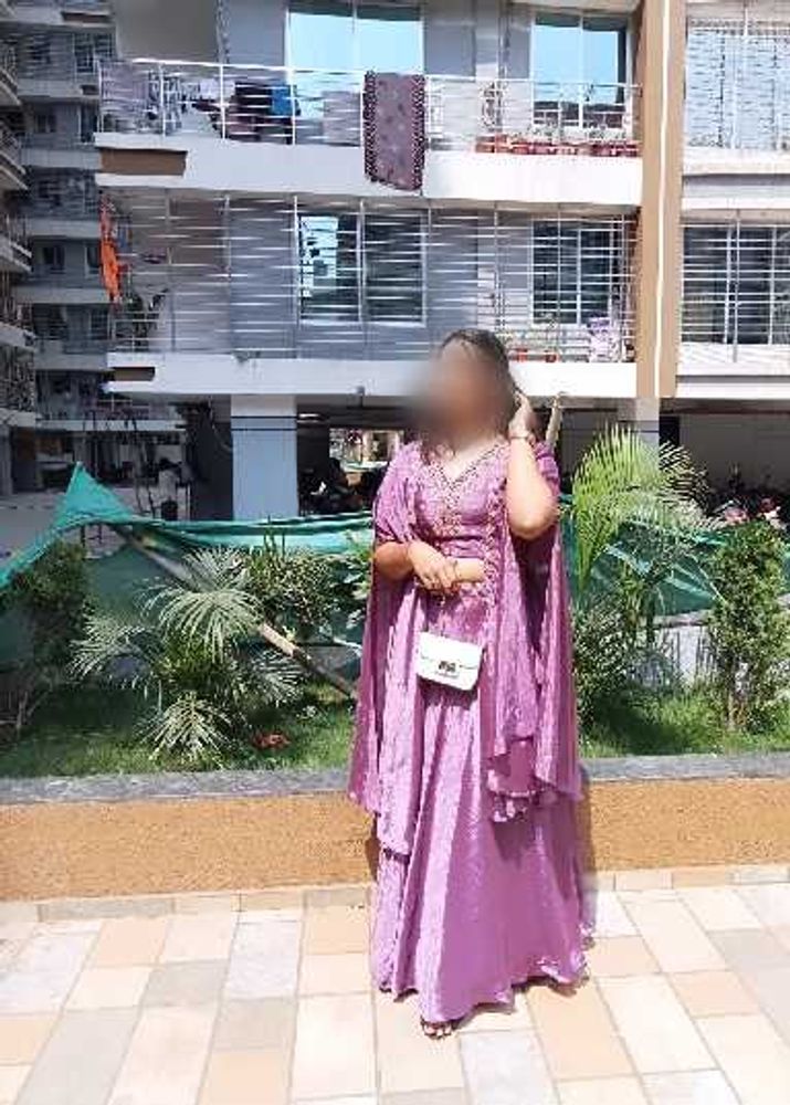 Elegant Lavender Lehenga Choli