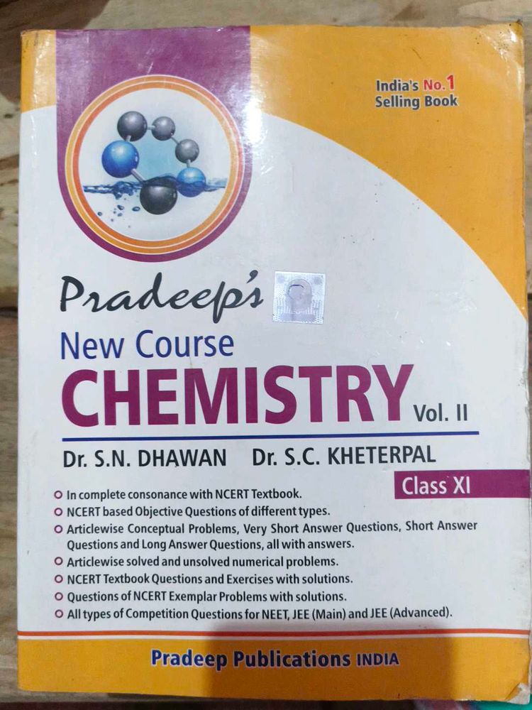 Pradeep's Chemistry Vol 1+2