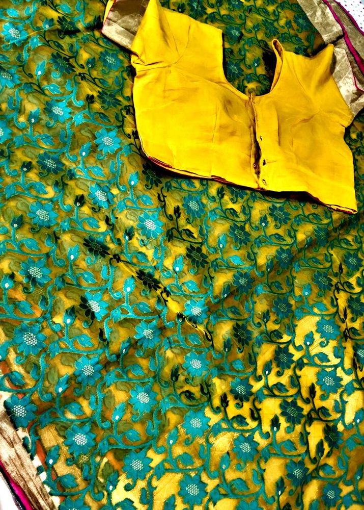 Designer Saree with Blouse