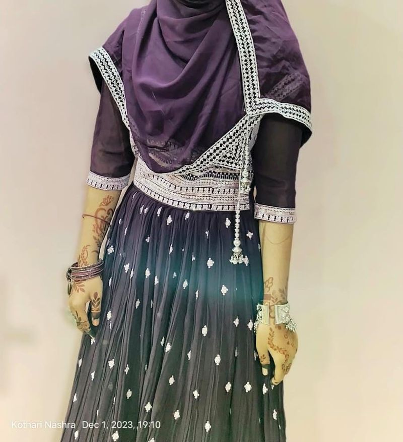 Elegant Purple gown