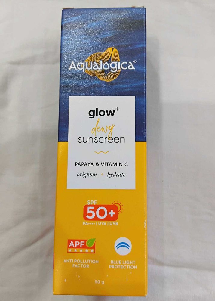 Aqualogica Glow+ Dewy Sunscreen SPF 50+