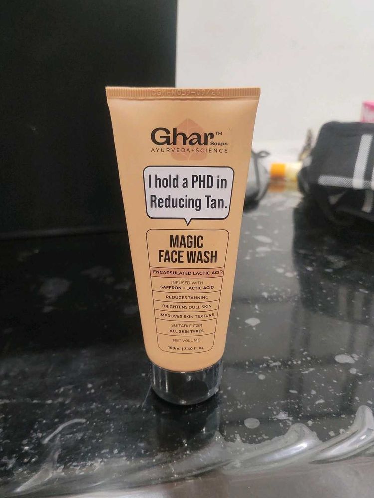 Ghar Magic Face Wash for Tan Removal
