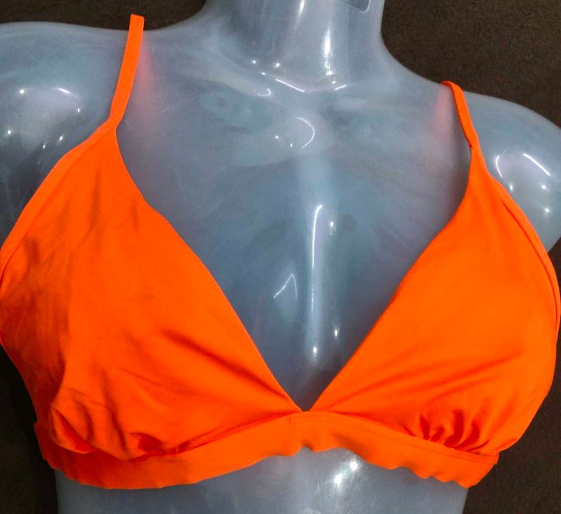 Orange Bikini Top 🤎