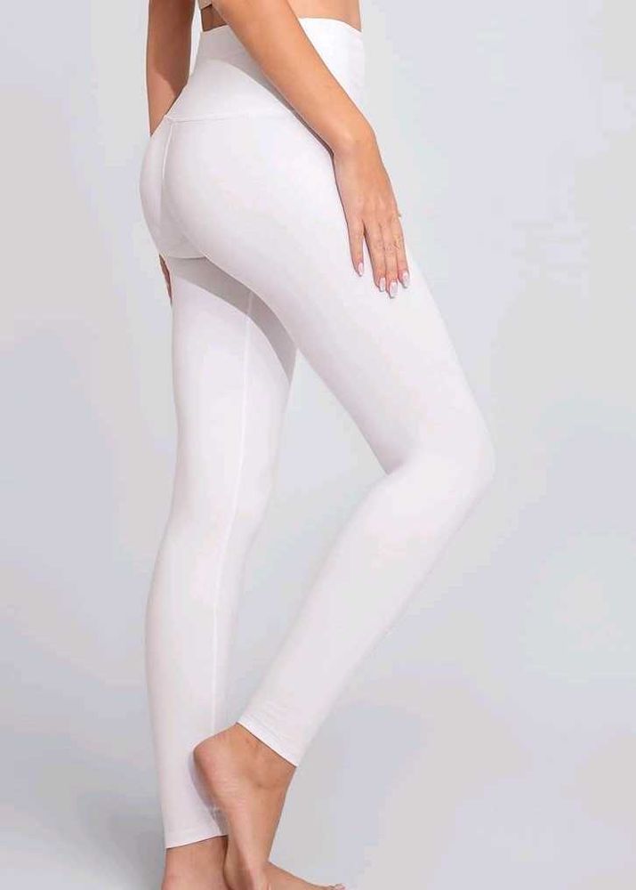 Comfortable White Leggings