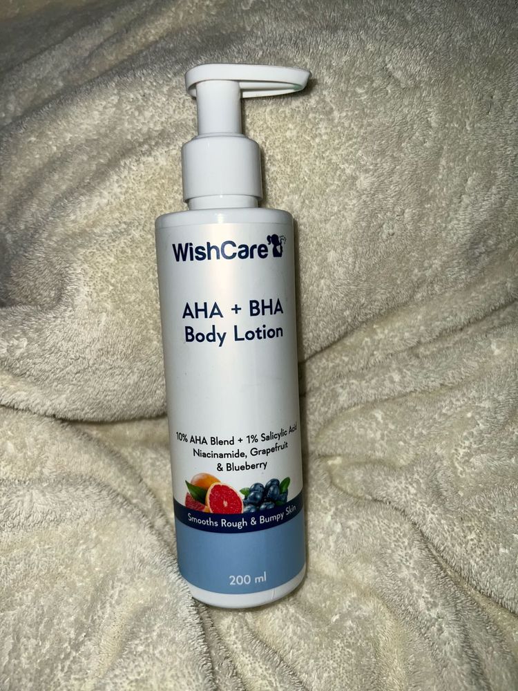 WishCare AHA+BHA Body Lotion