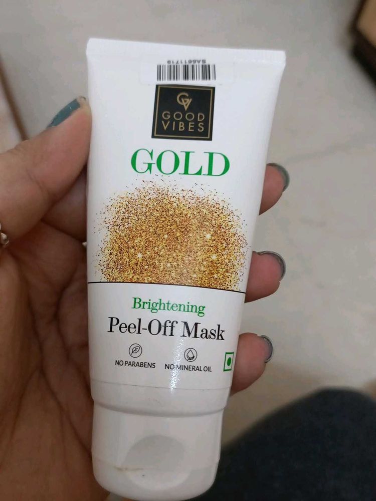 Good Vibes Gold Peel-Off Mask
