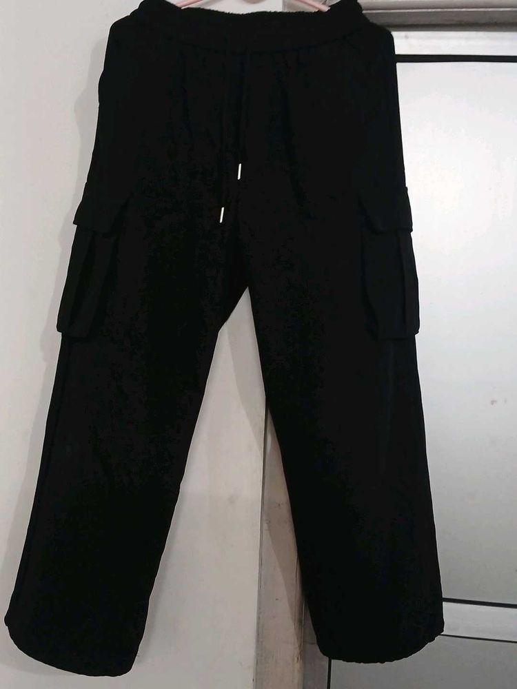Black Cargo Pants for women