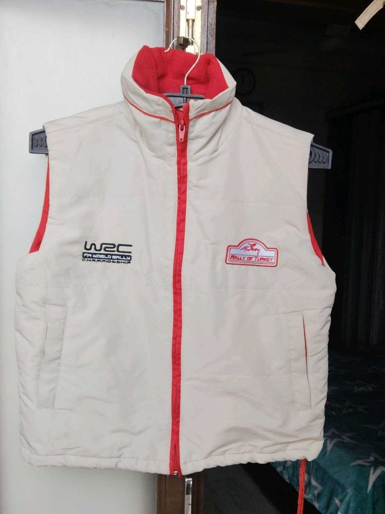 Rally Inspired Sleeveless Jacket