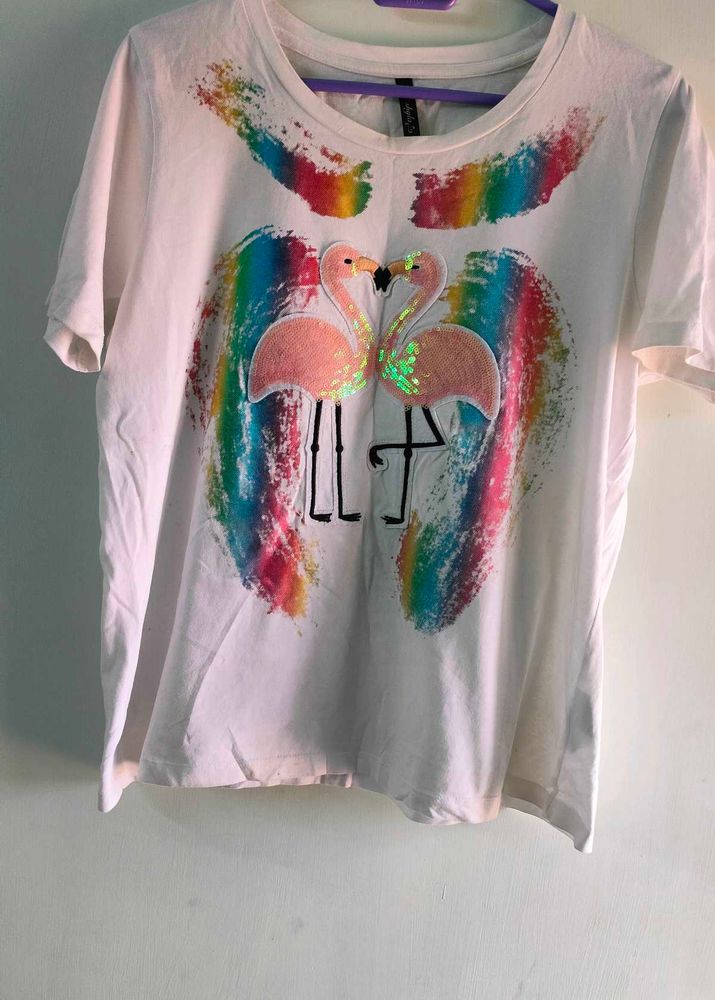 Flamingo Graphic Tee