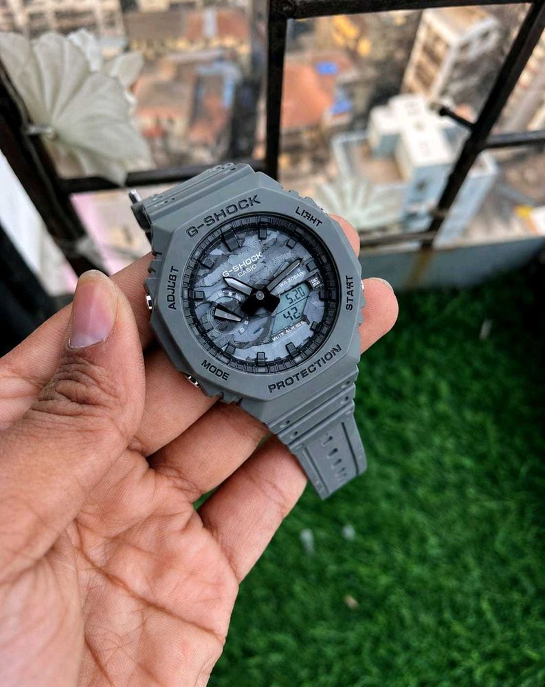 G-Shock Grey Camouflage Watch