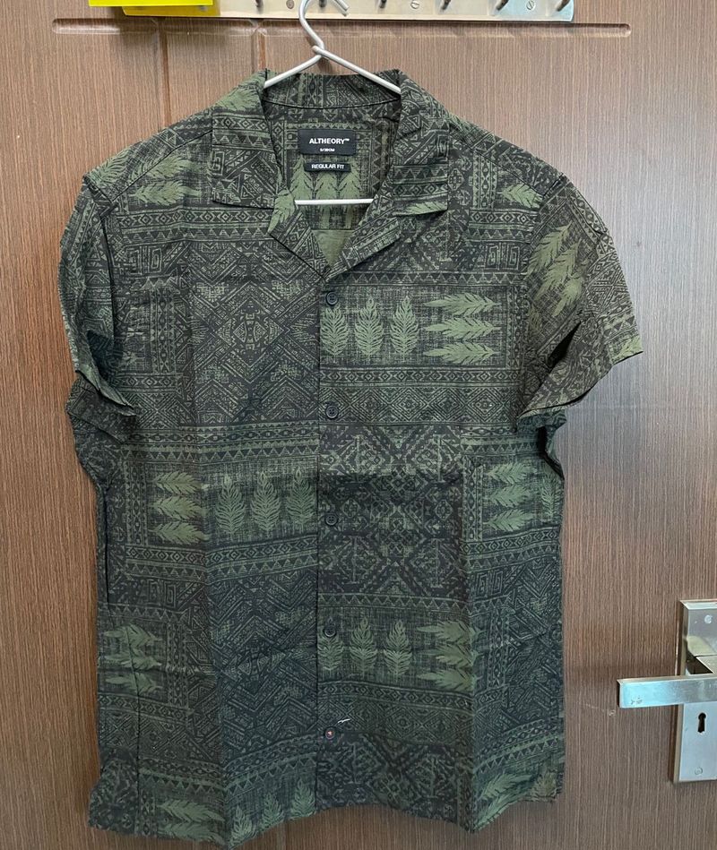 Stylish Printed Short Sleeve Shirt