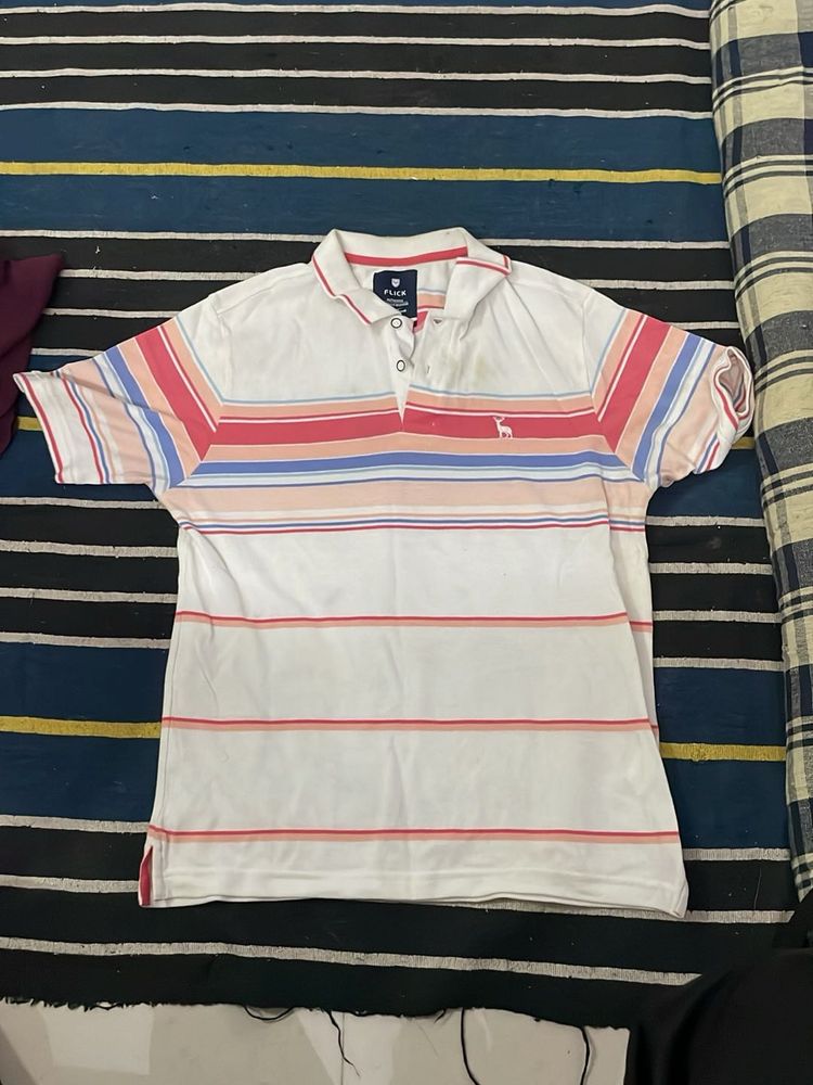 Striped Polo Shirt