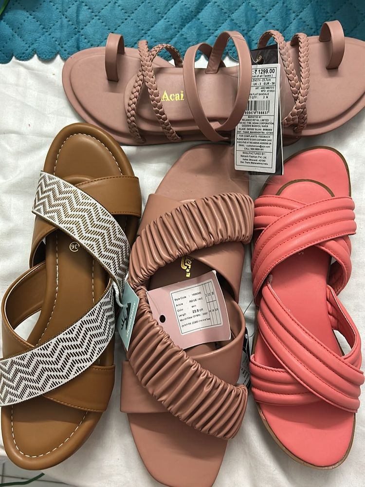 Combo 4 Flip Flops