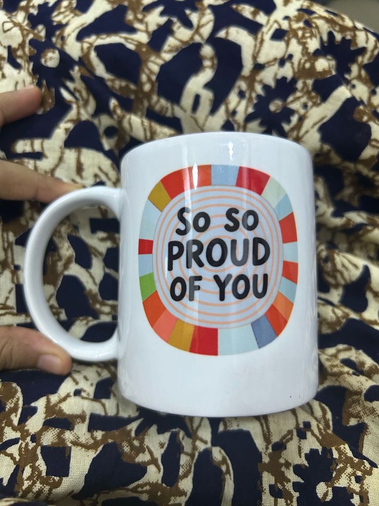 Inspirational "So Proud Of You" Mug