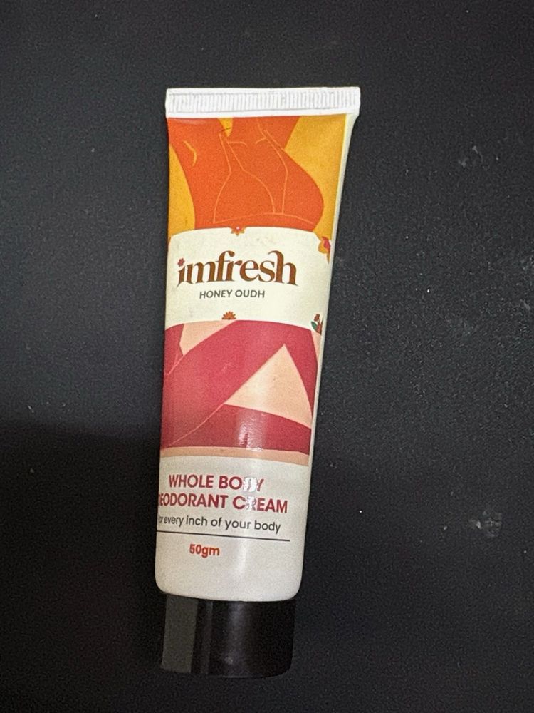 Imfresh Honey Oudh Whole Body Deodorant Cream