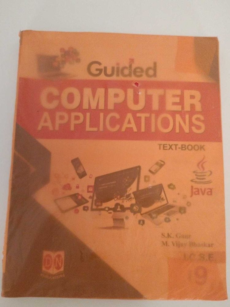 Guided Computer Applications Textbook