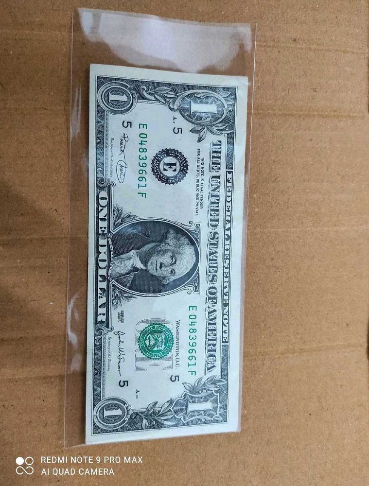 1 dollar UNC conditions