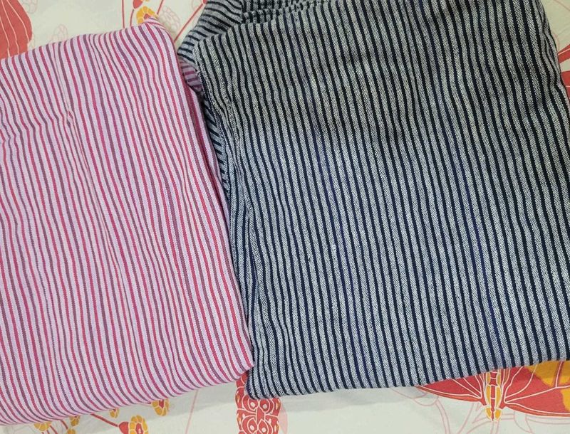 Price Drop 🎊 Set Of 2 Cotton Kurti absolutely new