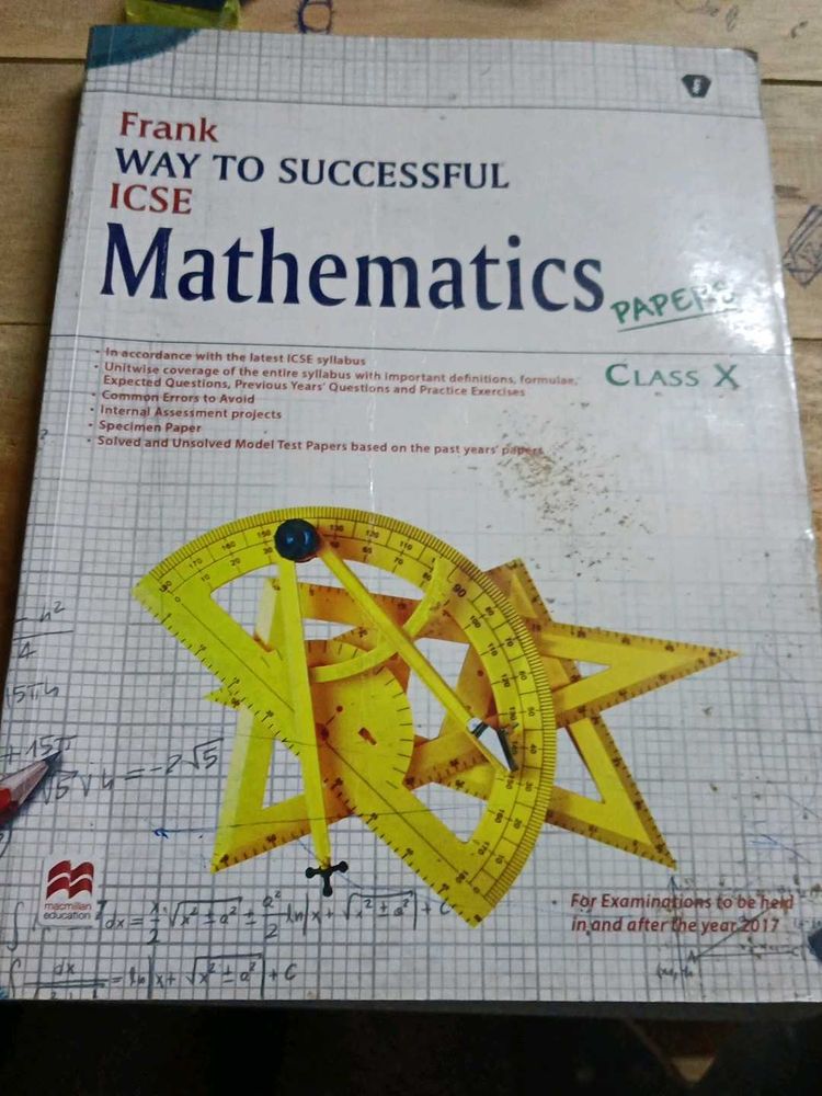 Frank Way to Successful ICSE Mathematics Class X
