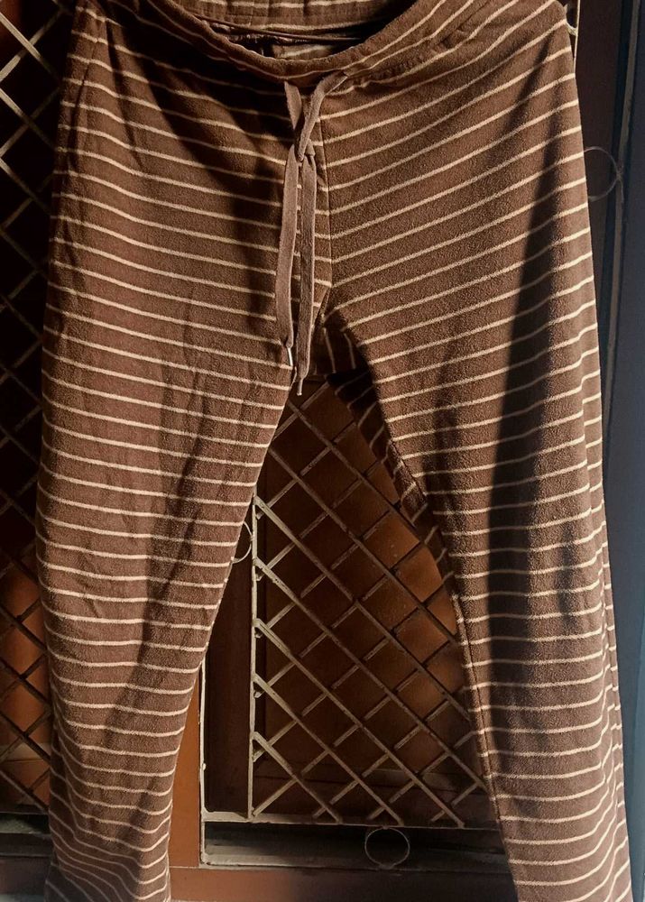 Comfortable Striped Lounge Pants