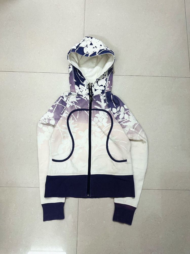 Rare Lululemon Floral Zip-Up Hoodie 🇺🇸