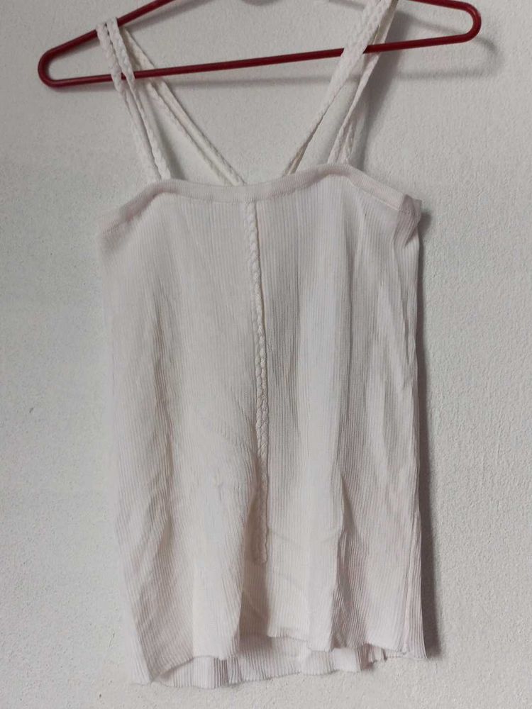 Cute White Tank Top