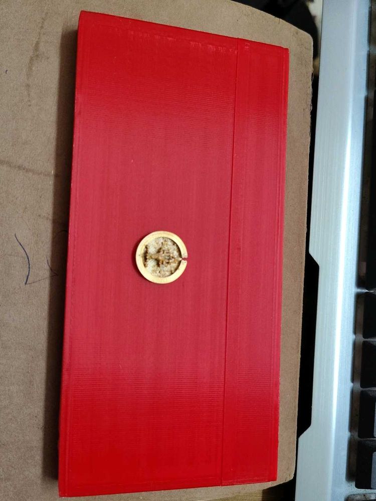 Retro Red Vintage Cash Holder