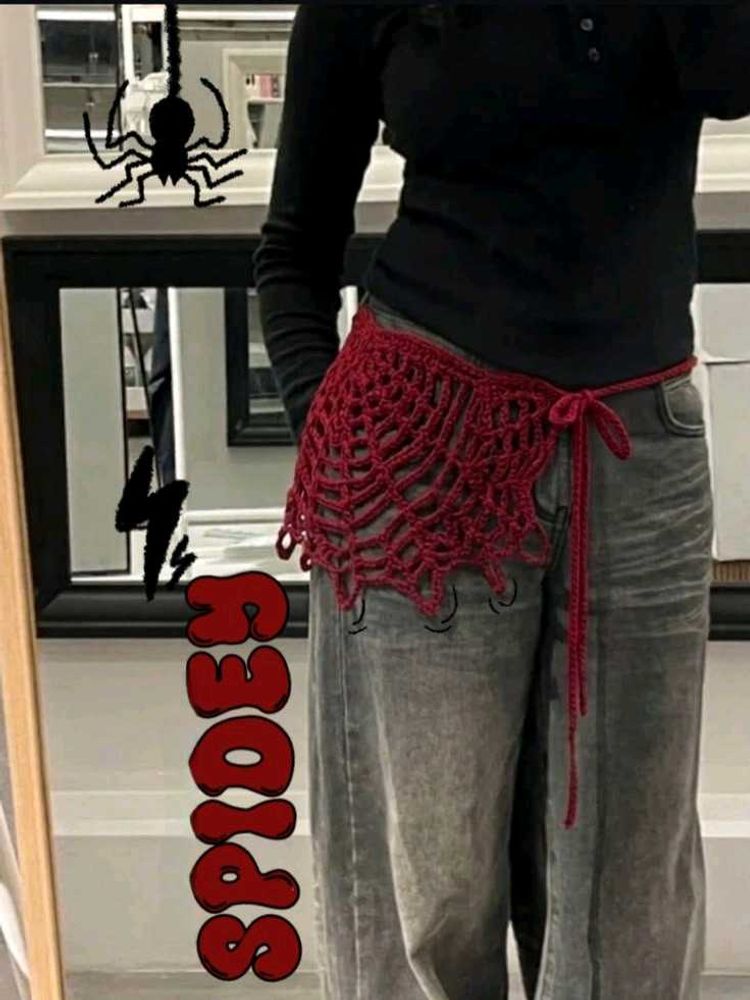 🕸🕸🕷SPIDERWEB CROCHET BANDANA 🕸🕸🕷