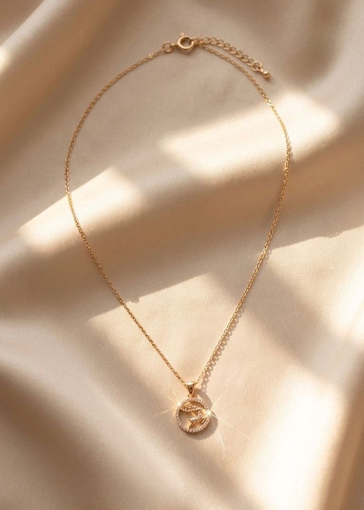 Anti Tarnish Elegant Celestial Bambi Deer Necklace