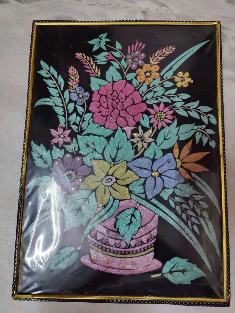 Embossed painting for home decor